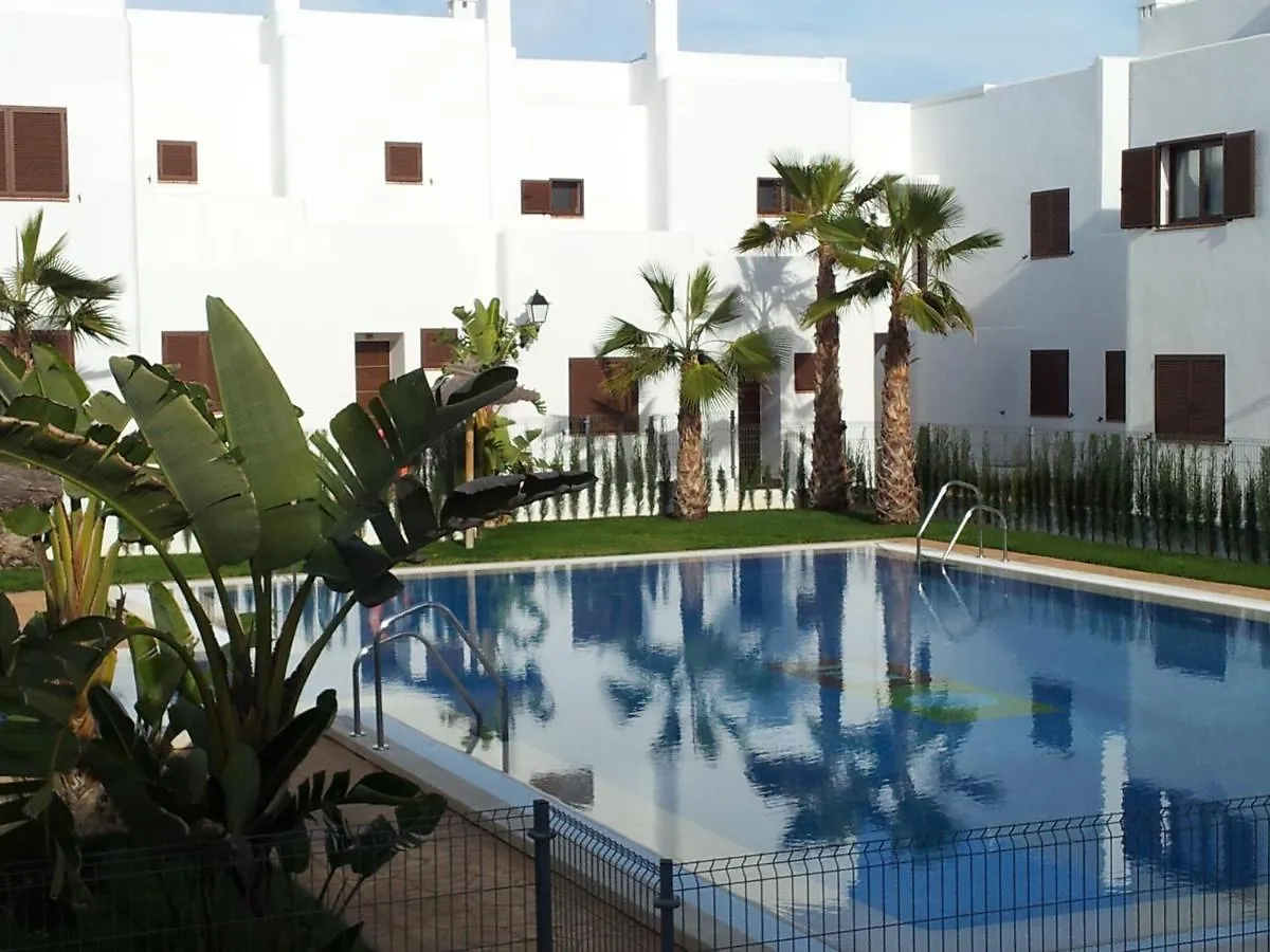 Apartmán Homes Of Spain, Mar De Pulpi Fase 1, Apartamento Primera Linea De Playa, Bajo Con Jardin Y Wifi San Juan de los Terreros